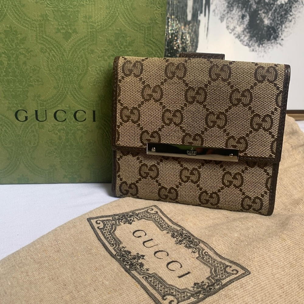 Gucci Canvas Wallet